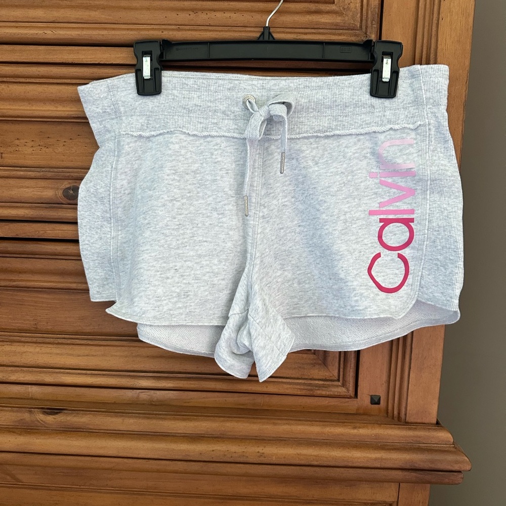 Calvin Klein Light Gray Lounge Shorts